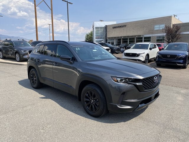 2026 Mazda Mazda CX-50 Hybrid Premium in Machine Gray Metallic — front three-quarter view