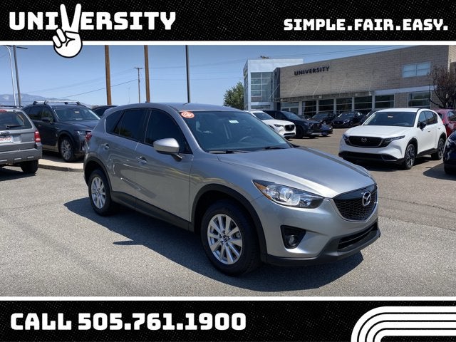 2014 Mazda Mazda CX-5 Touring in Liquid Silver Metallic — front three-quarter view