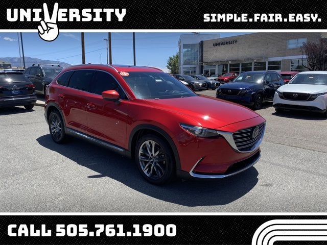 2016 Mazda Mazda CX-9 Grand Touring in Soul Red Metallic — front three-quarter view
